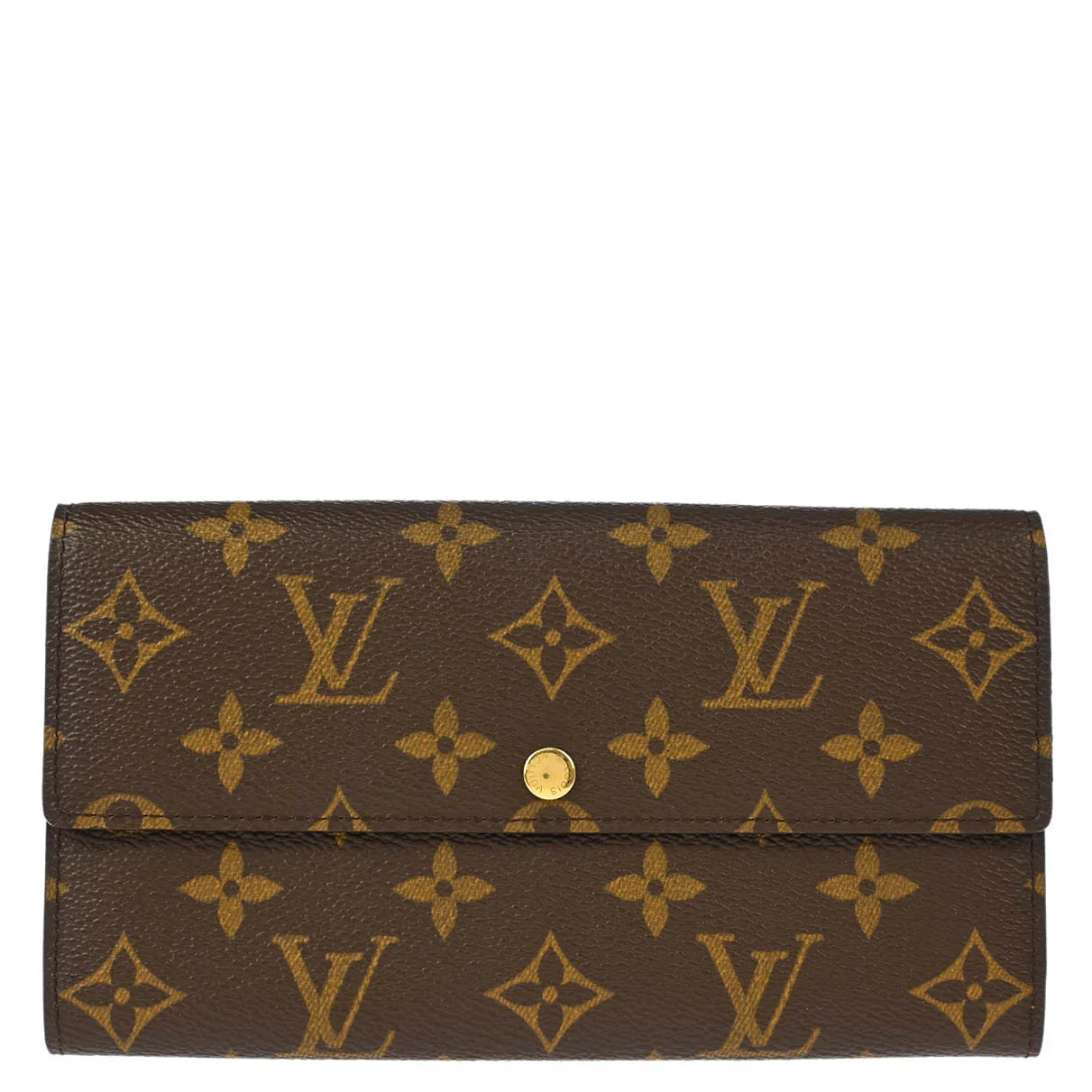 Louis Vuitton Monogram Porte Monnaie Credit Wallet M61726