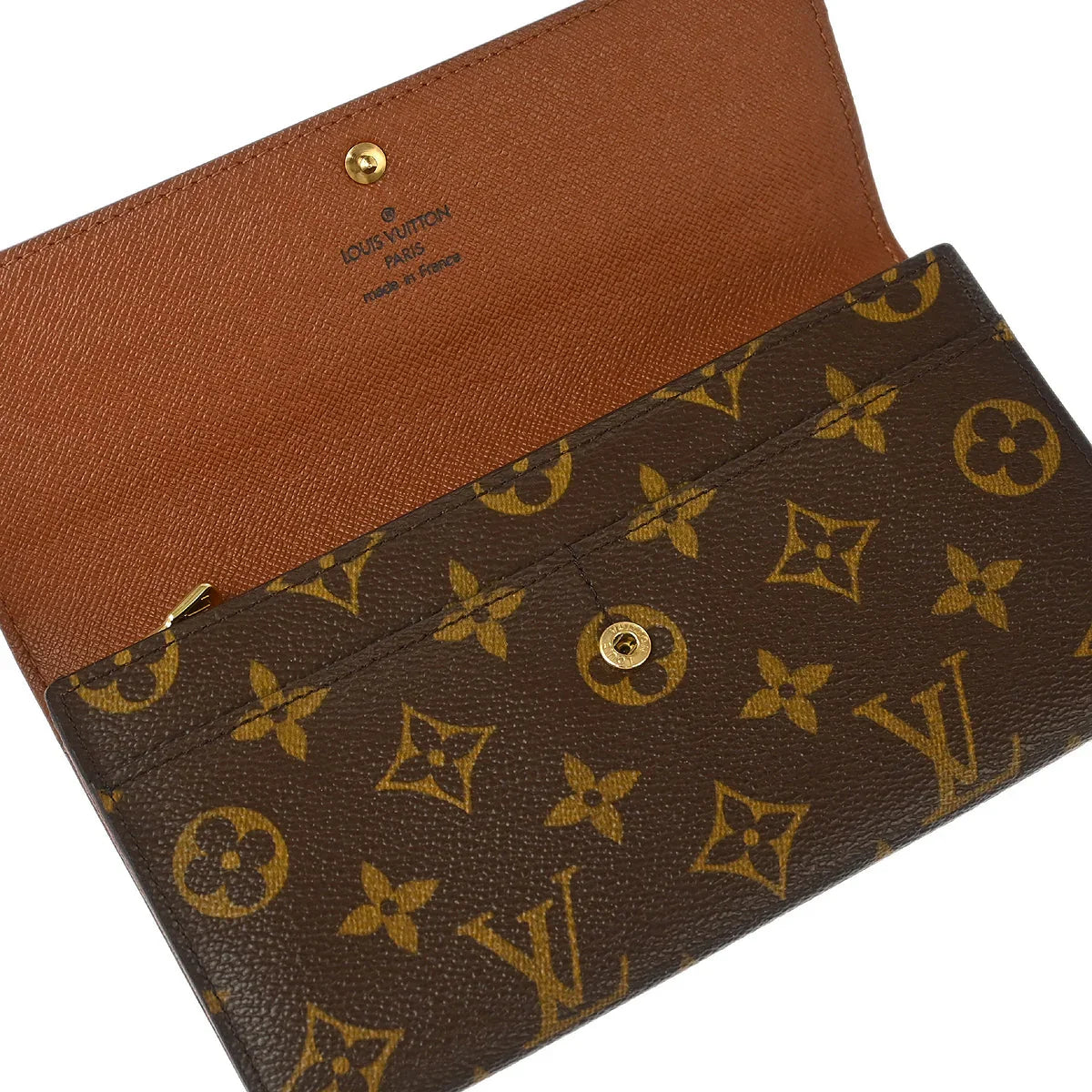 Louis Vuitton 2003 Monogram Porte Monnaie Credit Wallet M61726