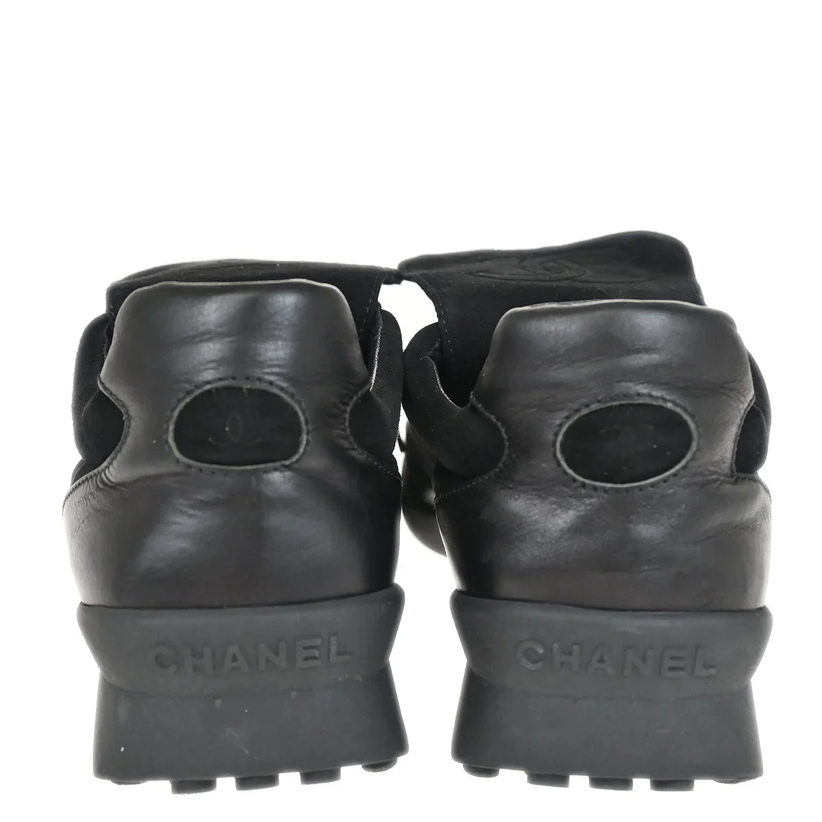 Chanel * Sneakers Shoes Black #40