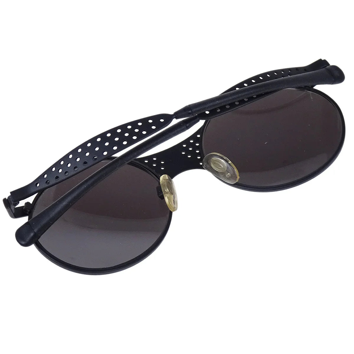 Chanel Sunglasses Eyewear Blue Black Small Good