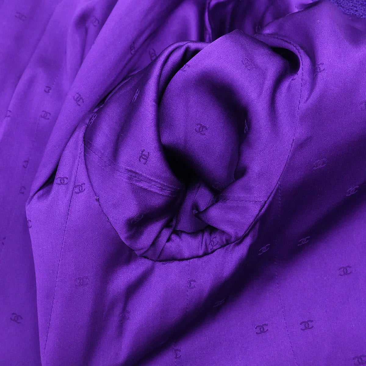 Chanel Coat Purple