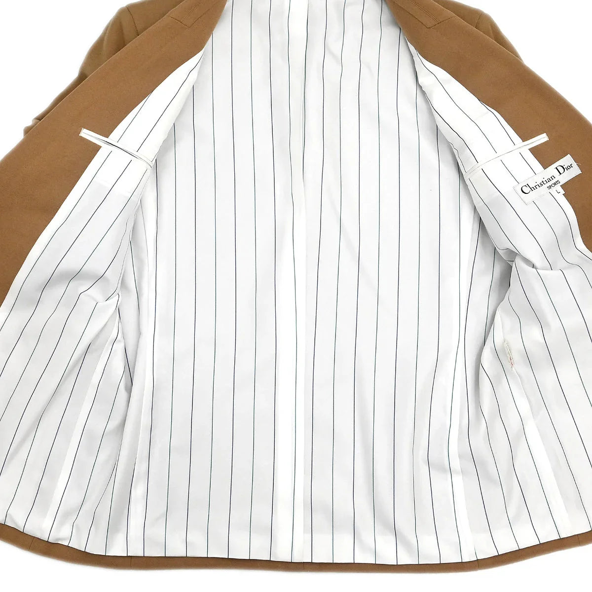 Christian Dior 2004 Single Breasted Jacket Brown #L