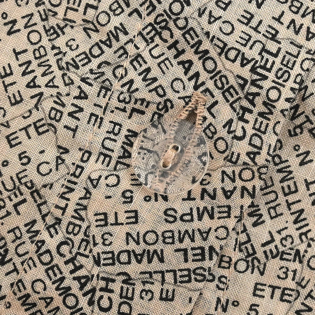 Chanel 1999 Short Sleeve Blouse Shirt Top Beige #38