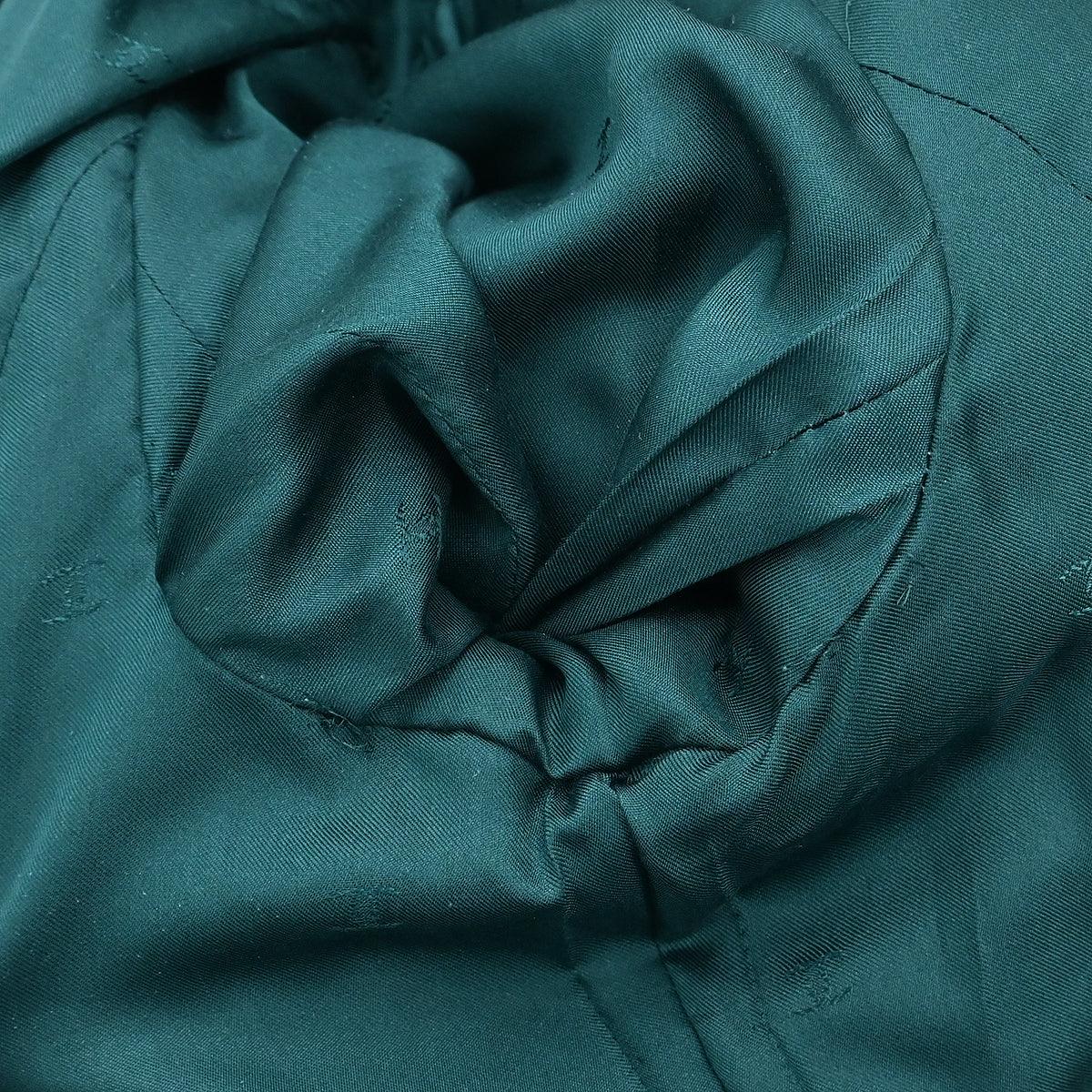 Chanel 1997 Single Breasted Jacket Dark Green #42