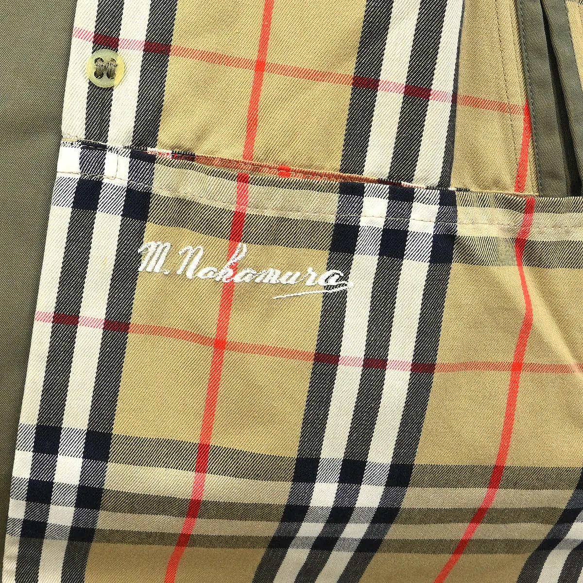 Burberrys Double Breasted Trench Coat Khaki #48