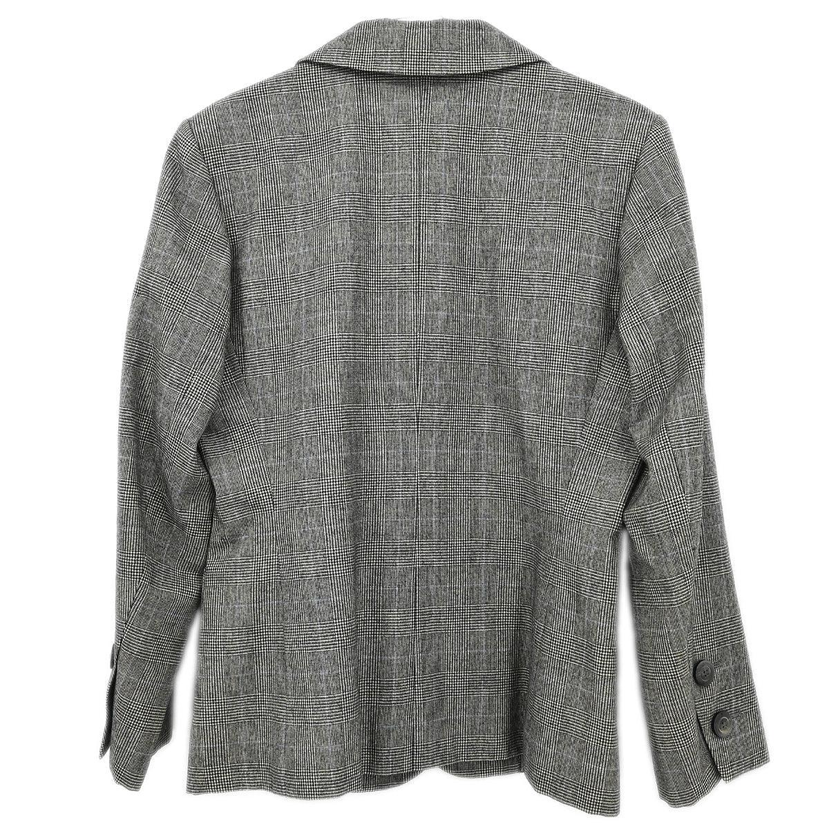 Yves Saint Laurent Single Breasted Jacket Gray #38