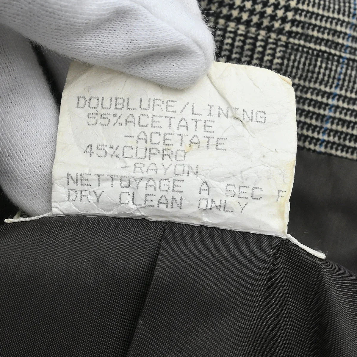 Yves Saint Laurent Single Breasted Jacket Gray #38