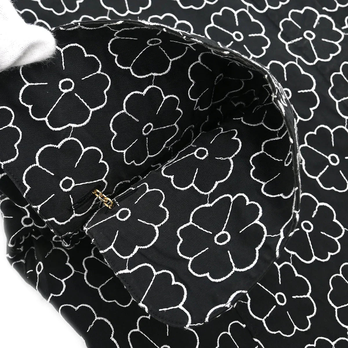 Chanel 2004 Blouse Shirt Black #44