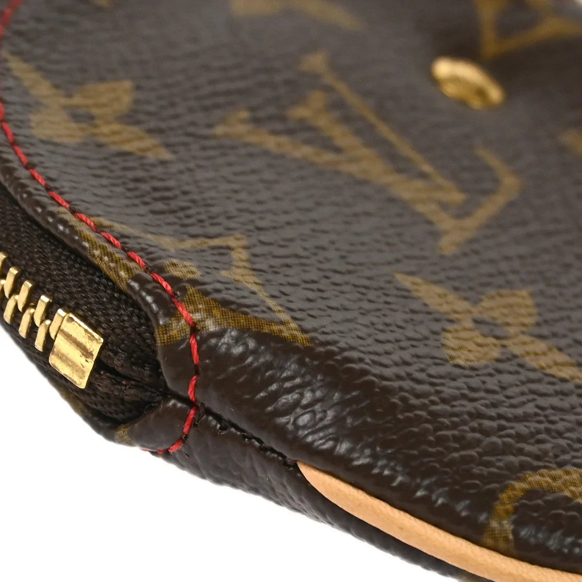 Louis Vuitton Cherry Porte Monnaie Rond Coin Case Wallet M95043