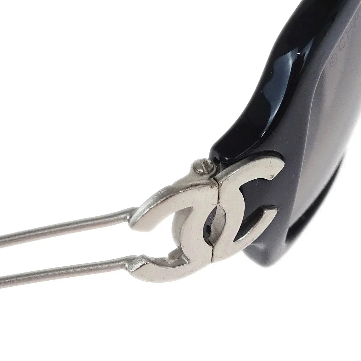 Chanel Sunglasses Eyewear Black Small Good