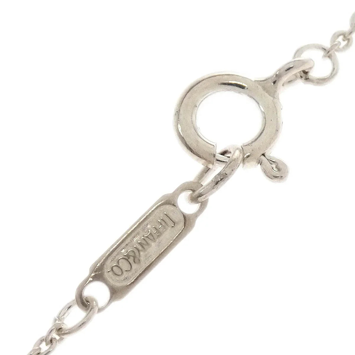 Tiffany & Co. Teddy Bear Pendant Necklace 925 Silver