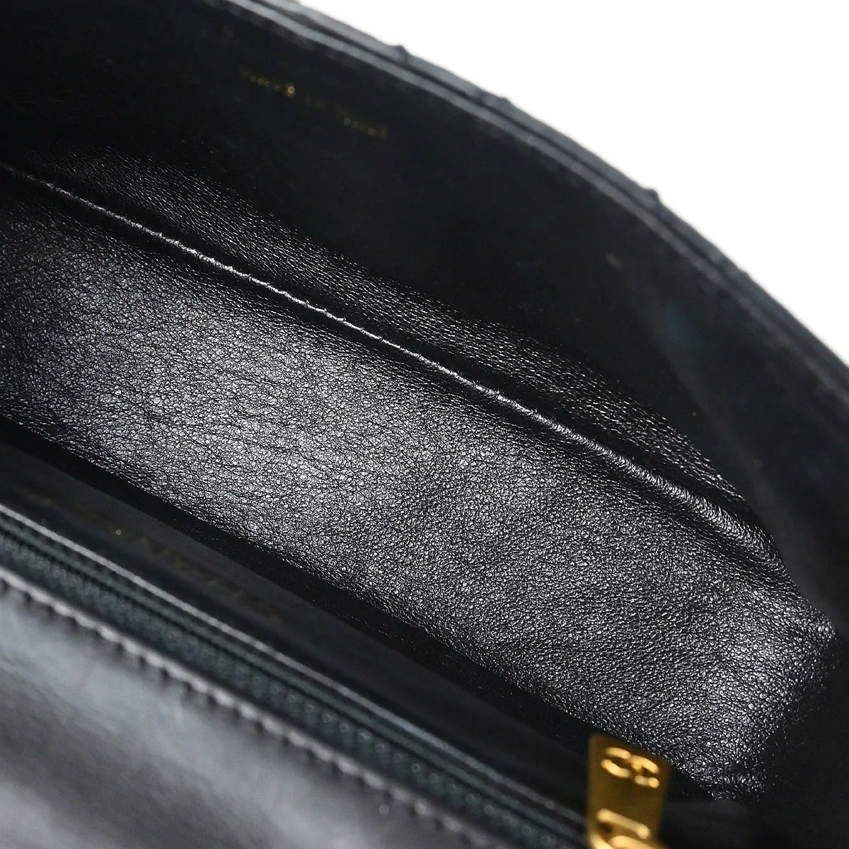 Chanel 2000-2001 Black Calfskin Single Flap Shoulder Bag