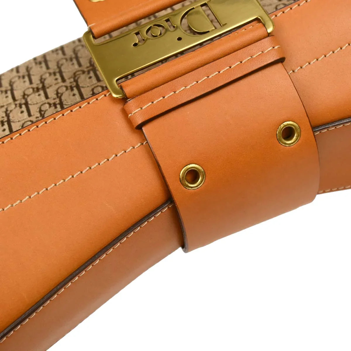 Christian Dior Brown Trotter Street Chic Columbus Shoulder Bag