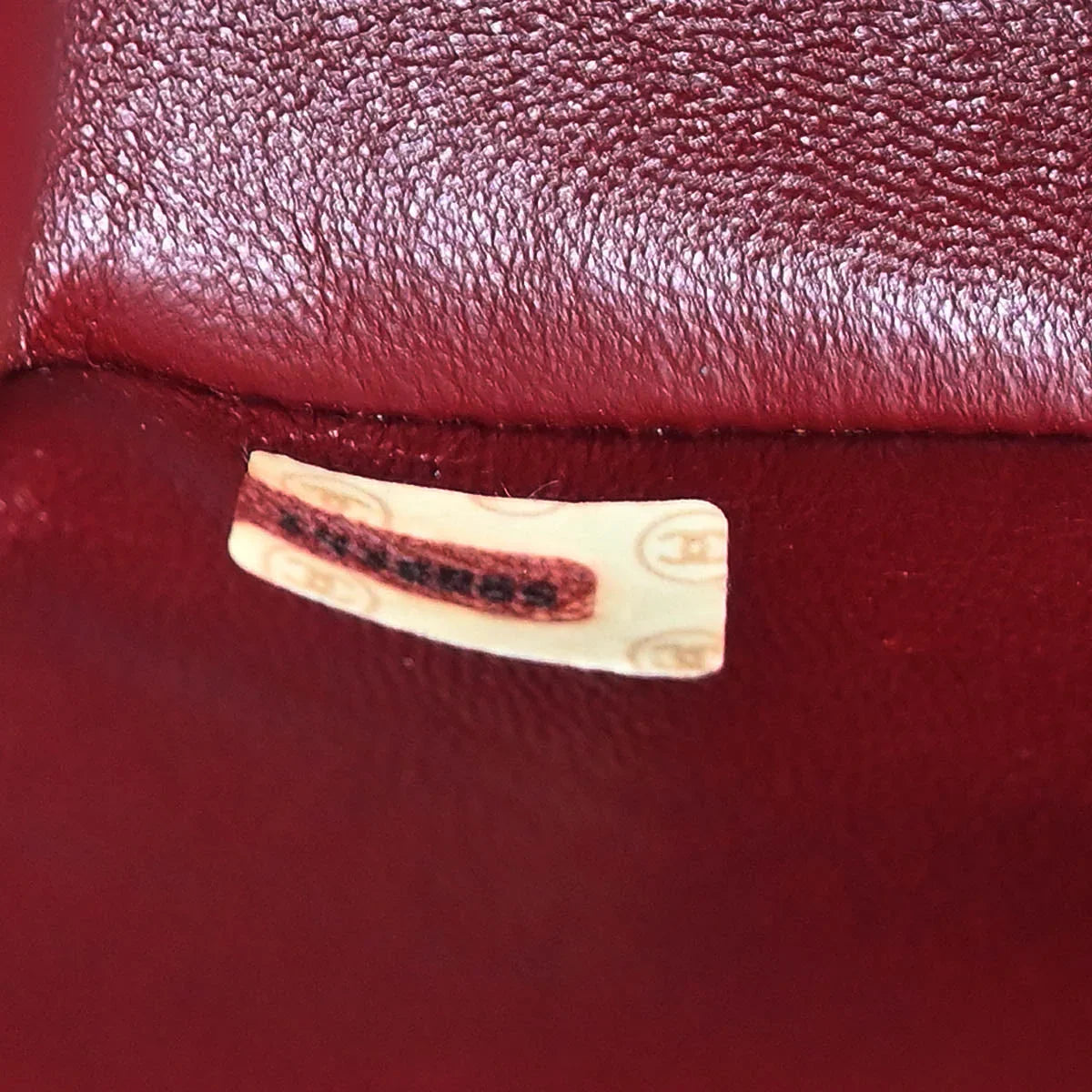 Chanel Black Lambskin Classic Square Flap Shoulder Bag