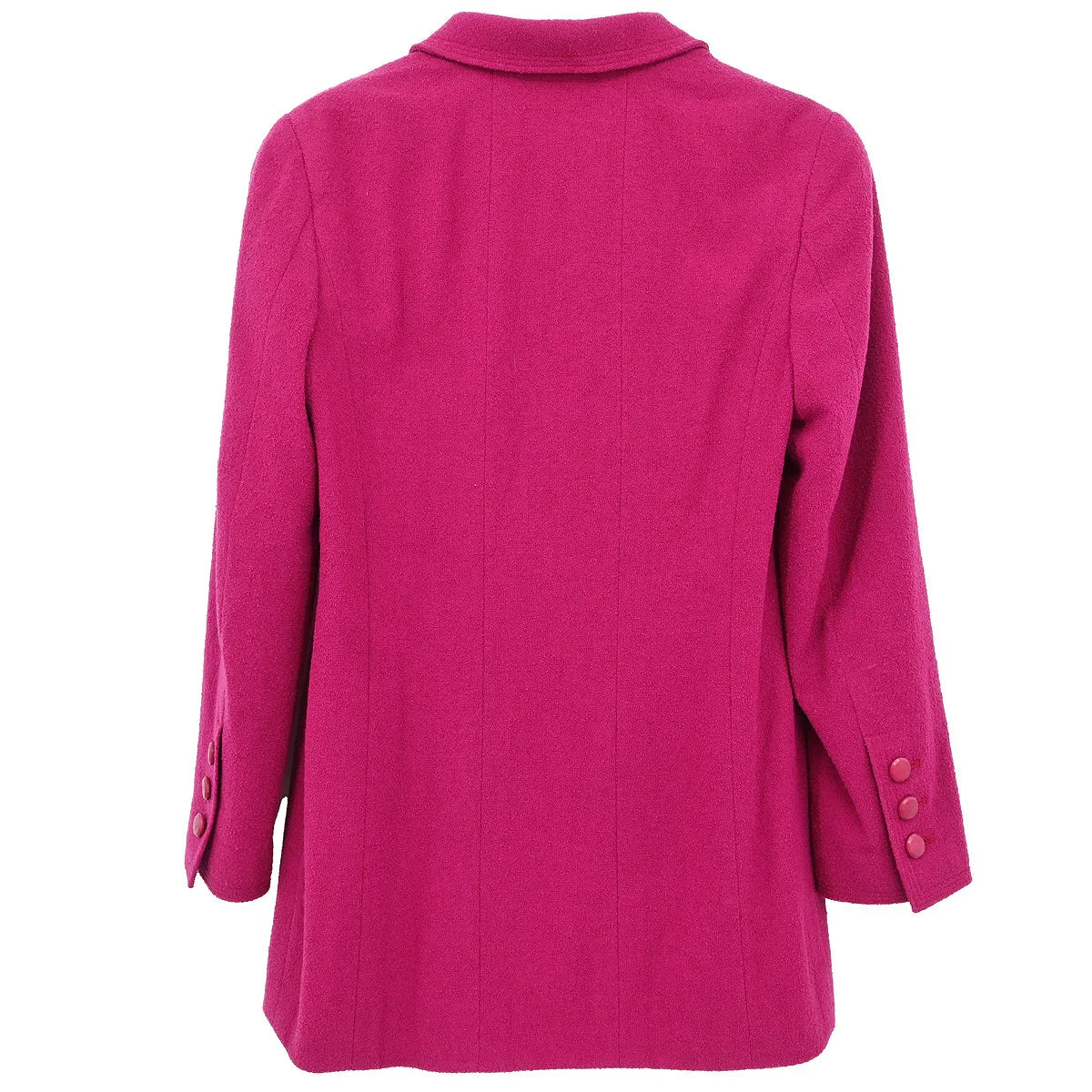 Chanel 1998 Single Breasted Jacket Pink #38