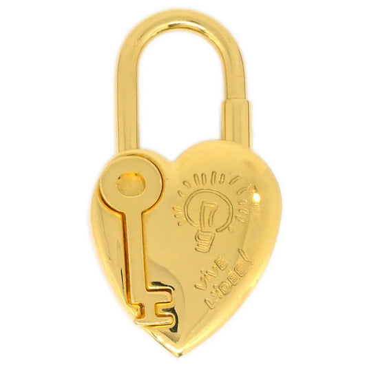 Hermes 2004 Annee De La Fantaisie Cadena Padlock Bag Charm Gold Small Good