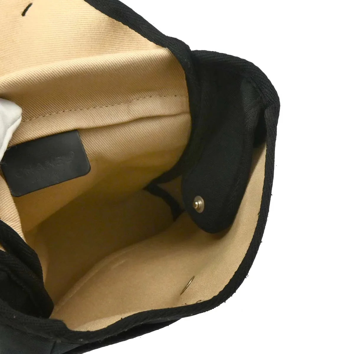 Chanel Black Canvas Sport Line Shoulder Bag