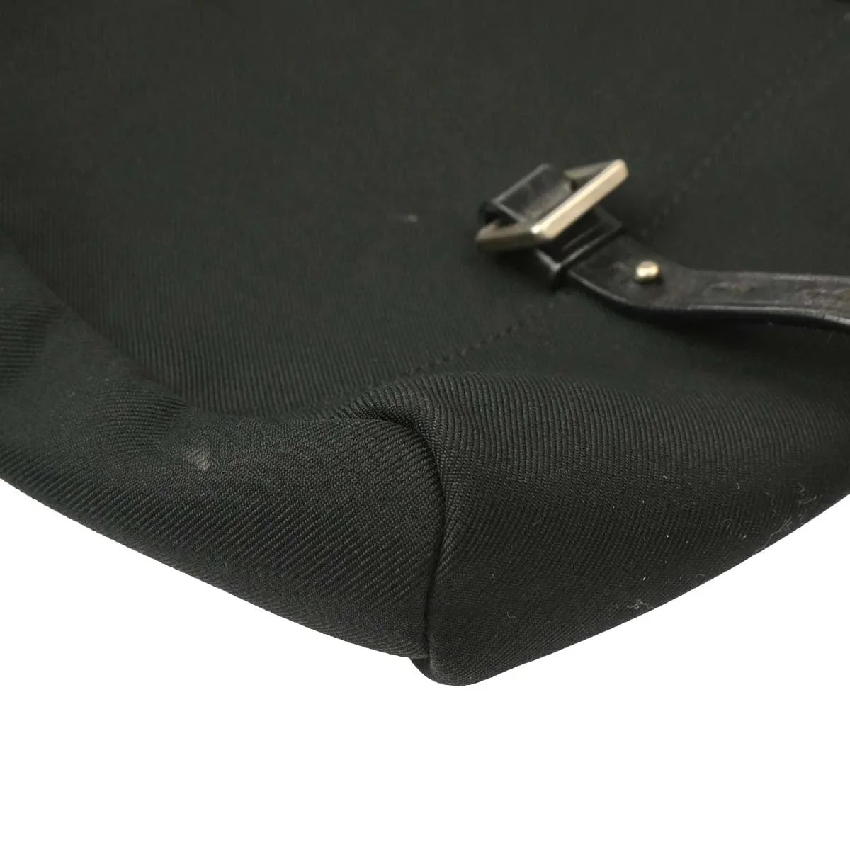 Chanel Black Canvas Sport Line Shoulder Bag