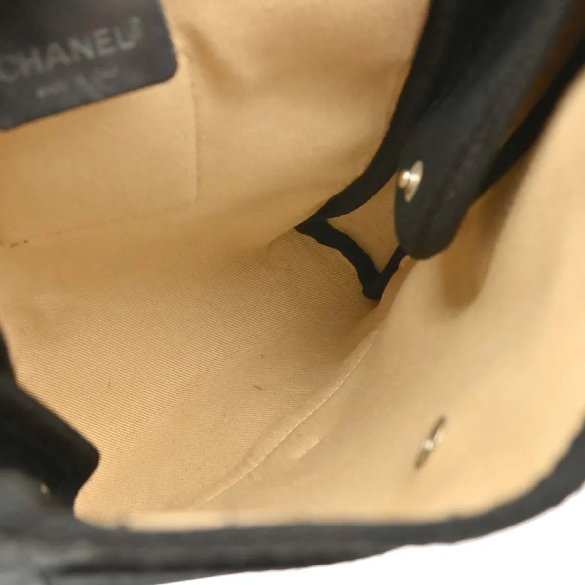 Chanel Black Canvas Sport Line Shoulder Bag