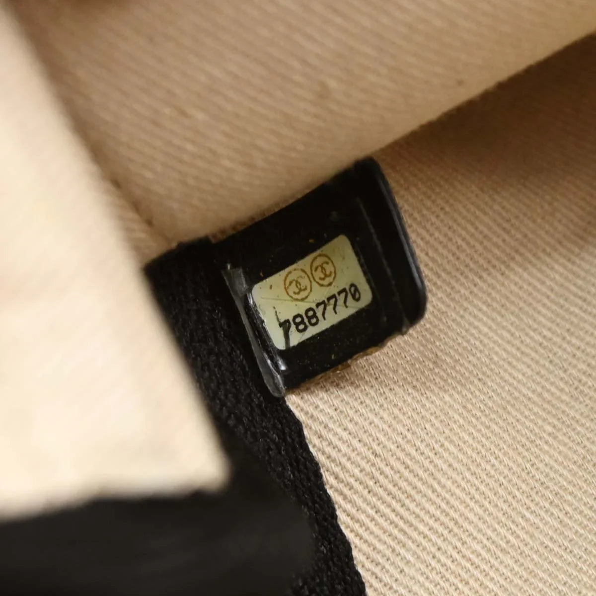Chanel Black Canvas Sport Line Shoulder Bag