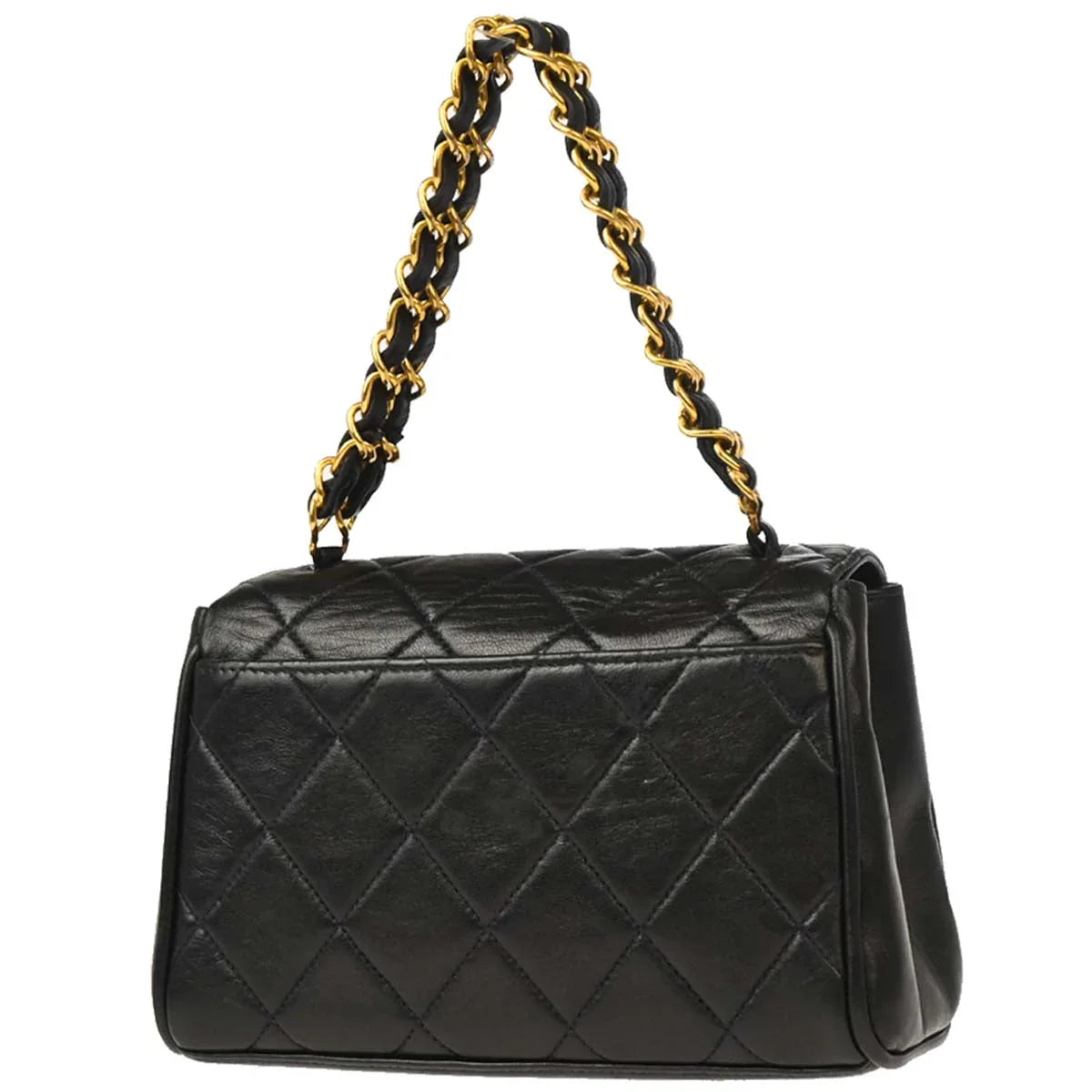 Chanel Black Lambskin Handbag