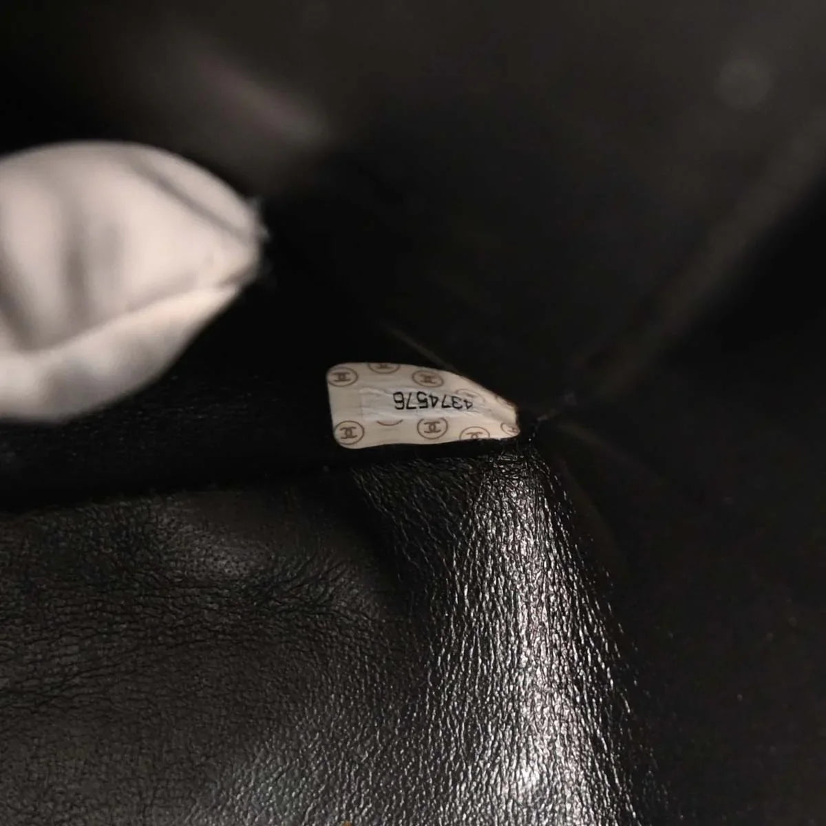 Chanel 1996-1997 Black Caviar Backpack