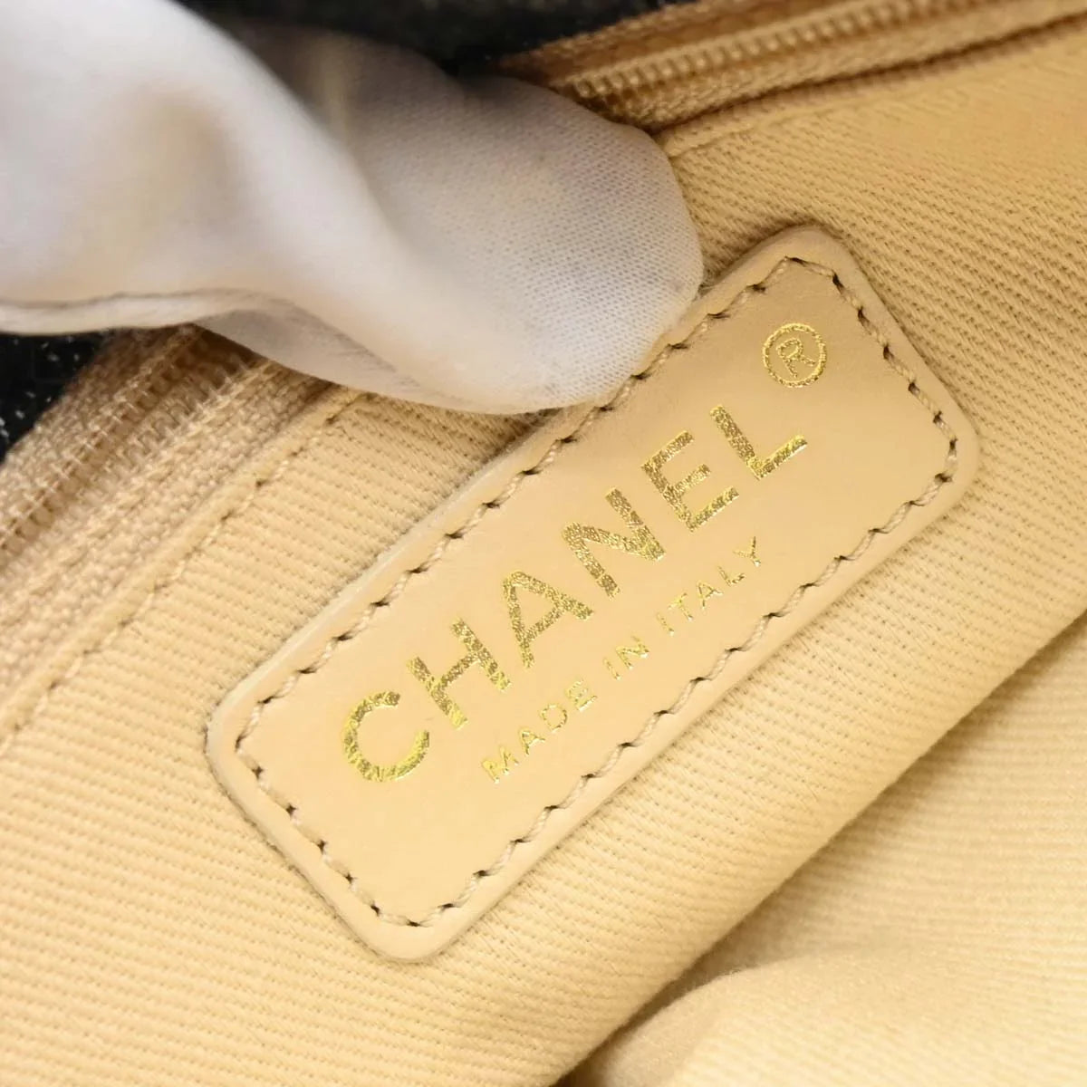 Chanel Indigo Denim Night Flight Mademoiselle Lock Shoulder Bag