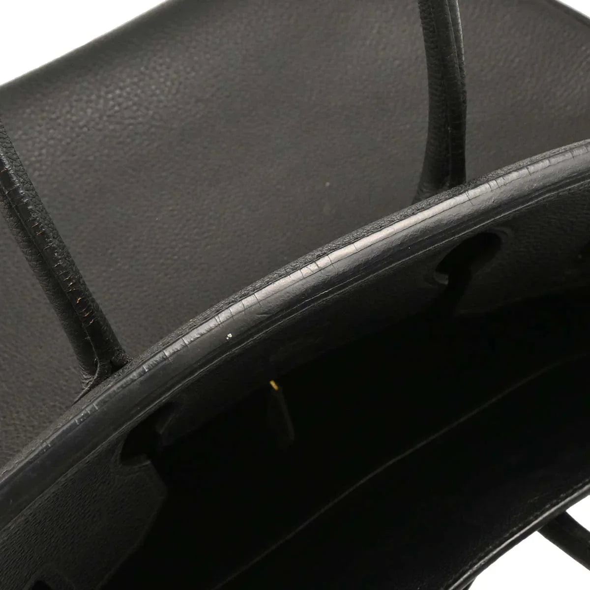 Hermes Black Togo Birkin 35 Handbag