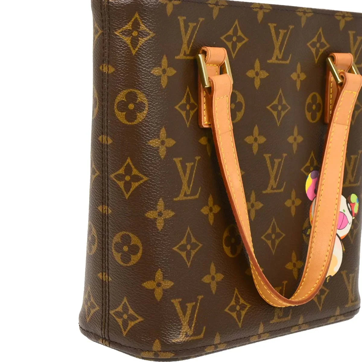 Louis Vuitton 2004 Monogram Panda Vavin PM Tote Handbag M51173