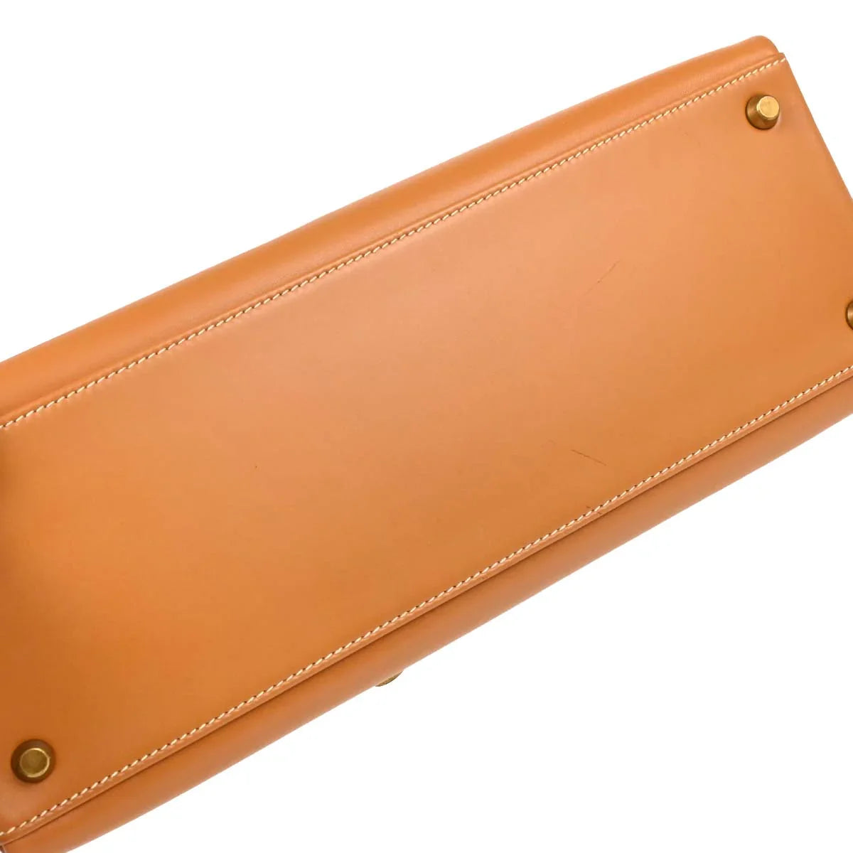 Hermes Gold Box Calf Kelly 32 Retourne 2way Shoulder Handbag