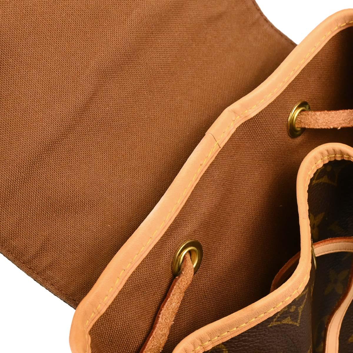 Louis Vuitton 1996 Monogram Montsouris GM Backpack M51135