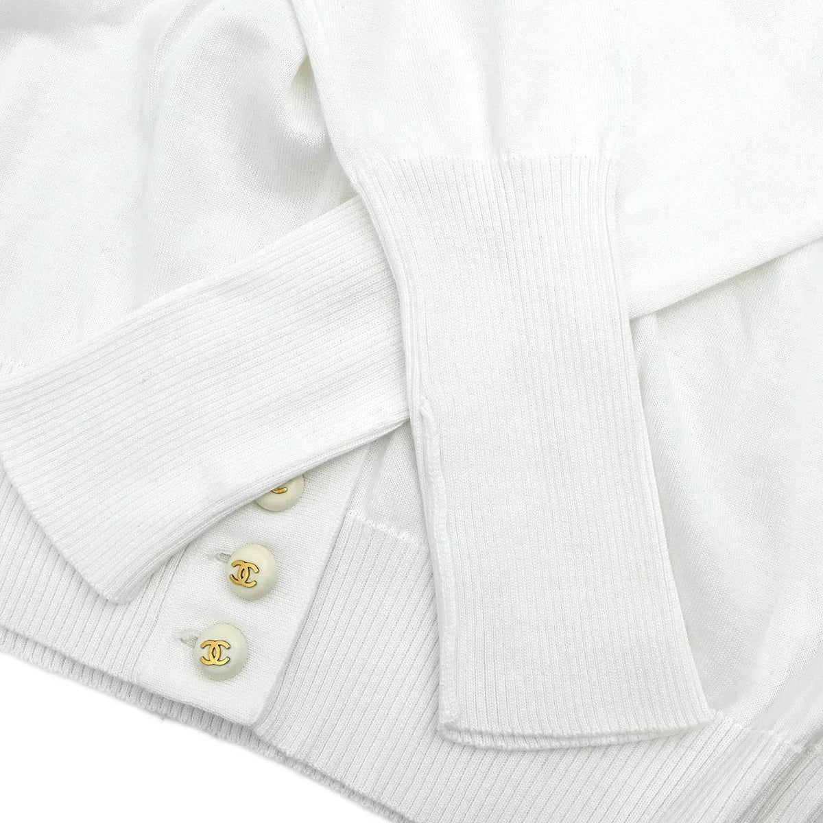 Chanel Cardigan White #42