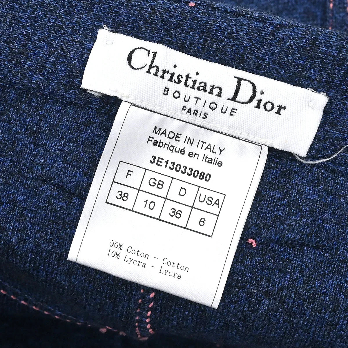 Christian Dior 2003 Skirt Blue #38