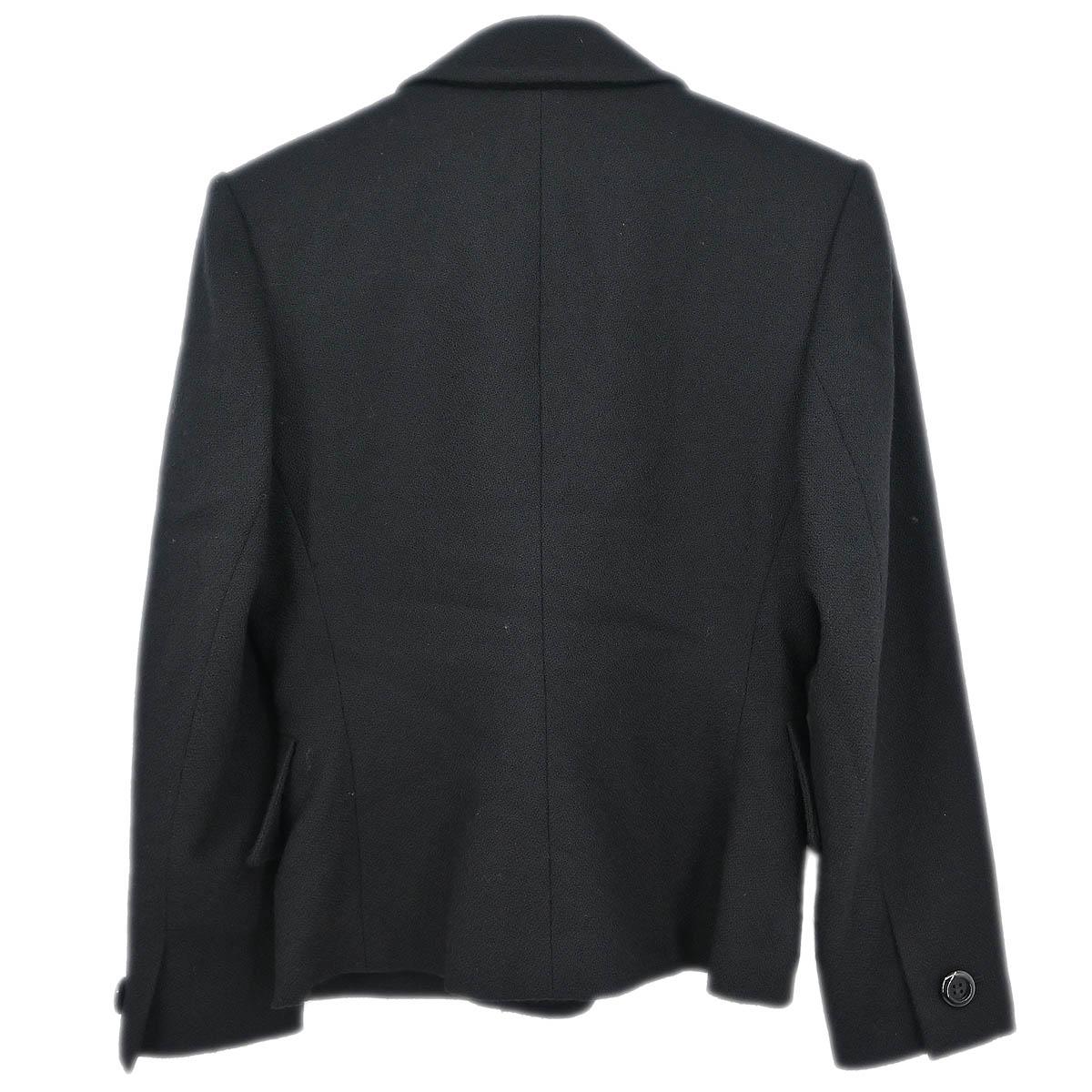 Yves Saint Laurent Single Breasted Jacket Black #L