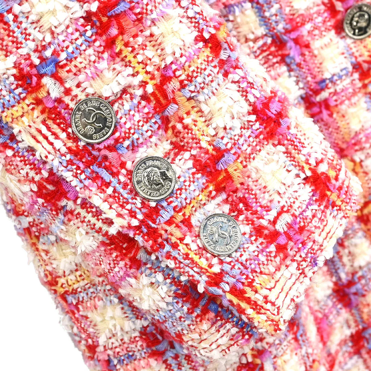 Chanel 1996 Jacket Coat Red #42