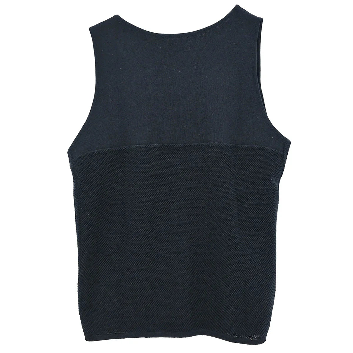 Chanel 2004 Sport Line Sleeveless Tank Top Black #42