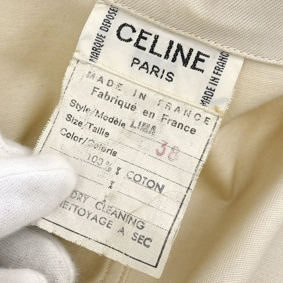 Celine Single Breasted Jacket Off-white #38