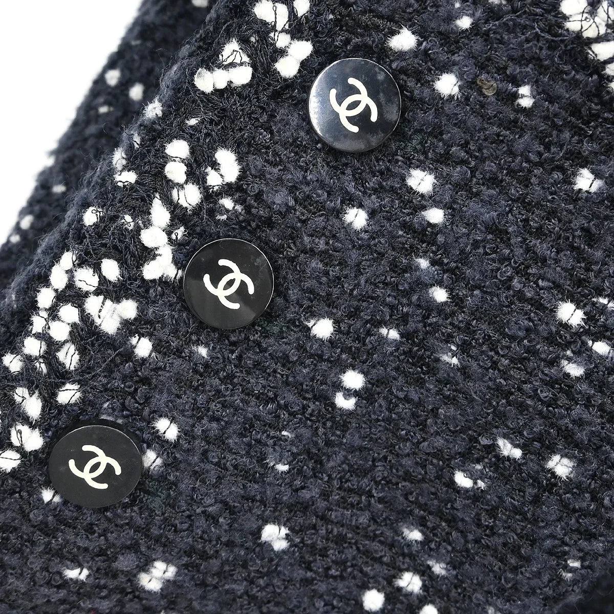 Chanel 1995 Single Breasted Jacket Black #42