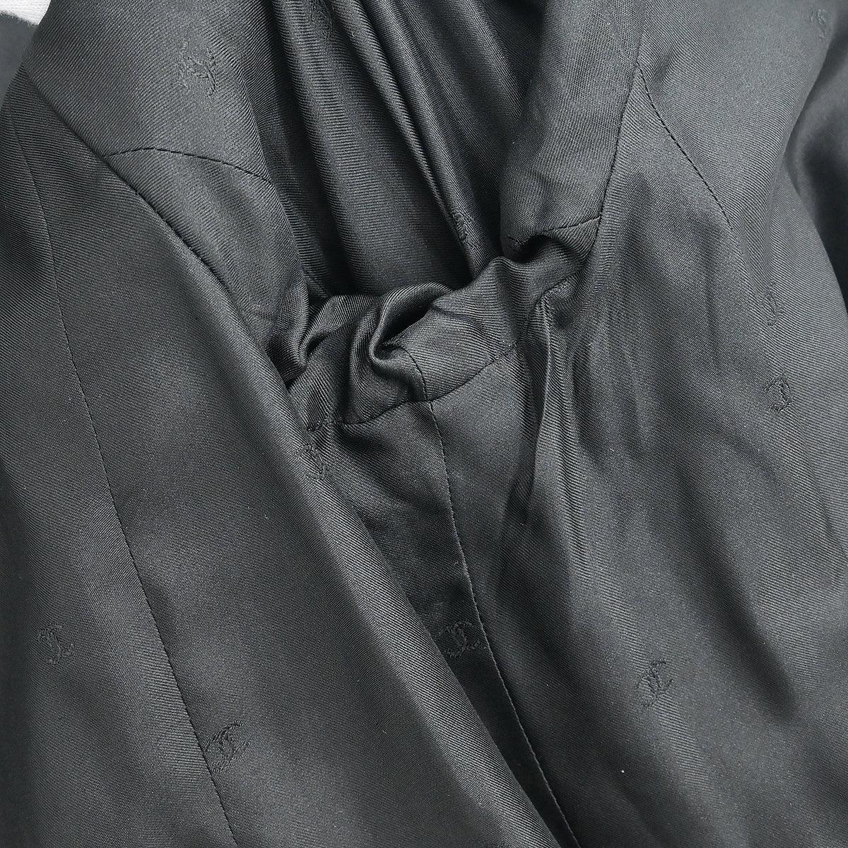 Chanel 1995 Single Breasted Jacket Black #42