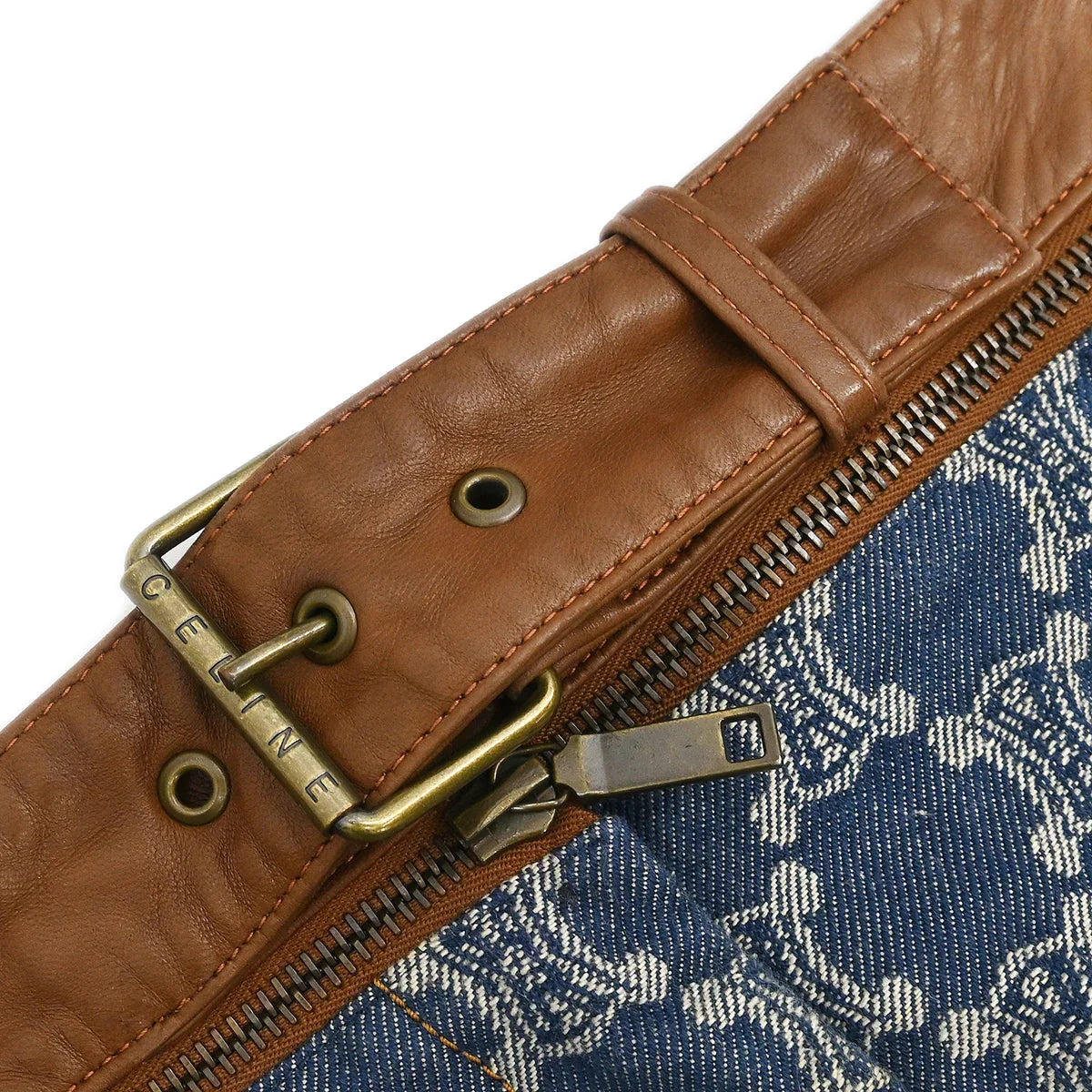 Celine Skirt Macadam Denim Blue #42