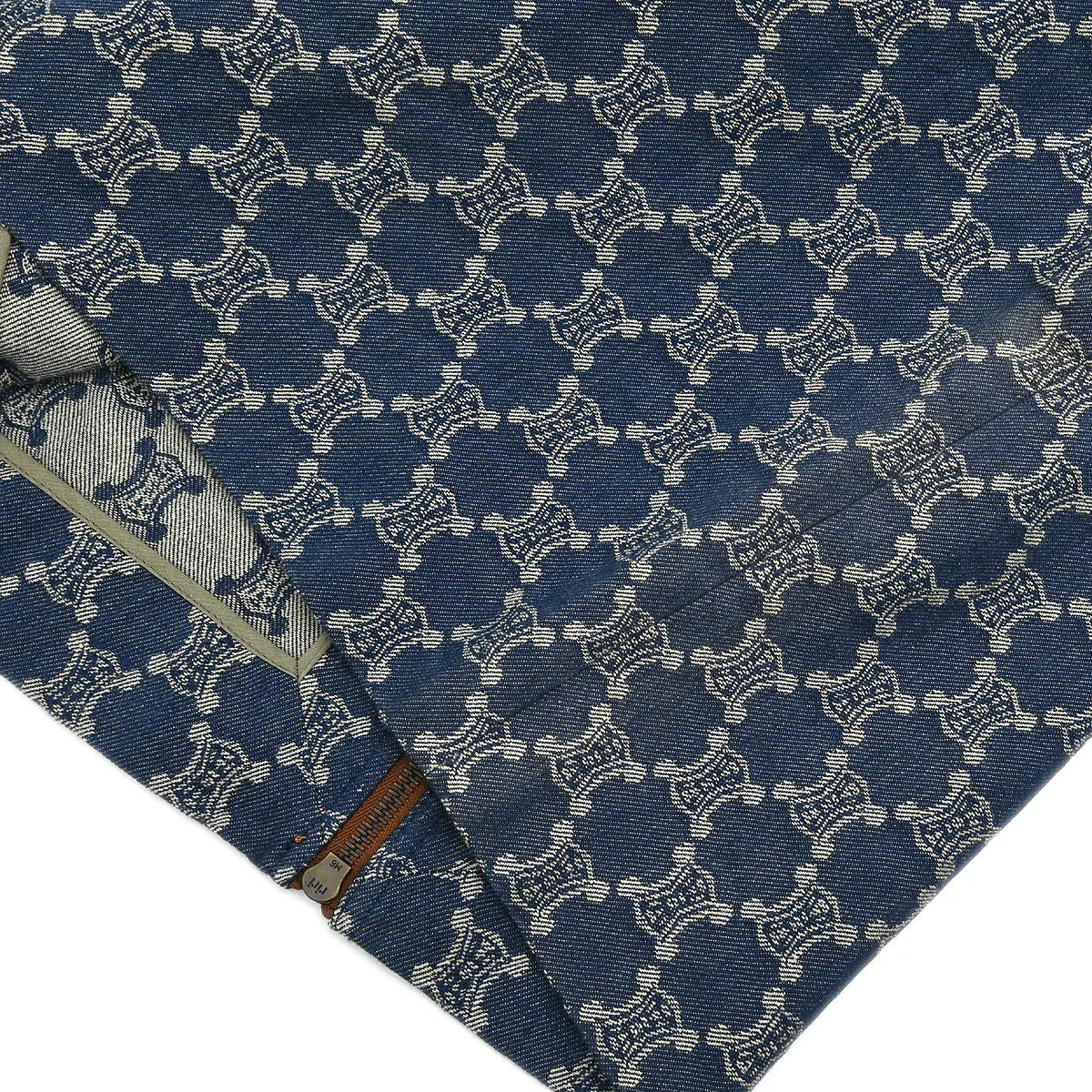 Celine Skirt Macadam Denim Blue #42