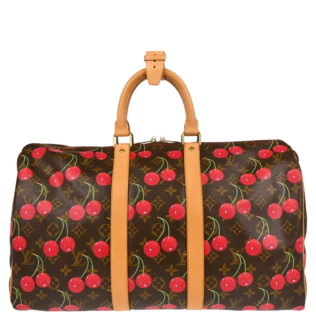 Louis Vuitton 2005 Monogram Cherry Keepall 45 M95011