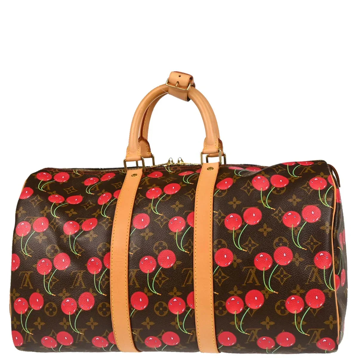 Louis Vuitton 2005 Monogram Cherry Keepall 45 M95011