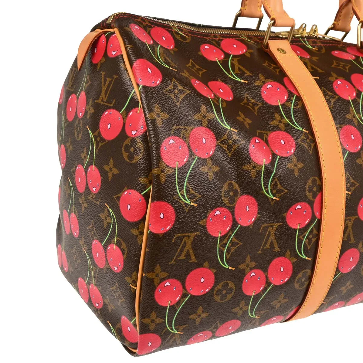 Louis Vuitton 2005 Monogram Cherry Keepall 45 M95011