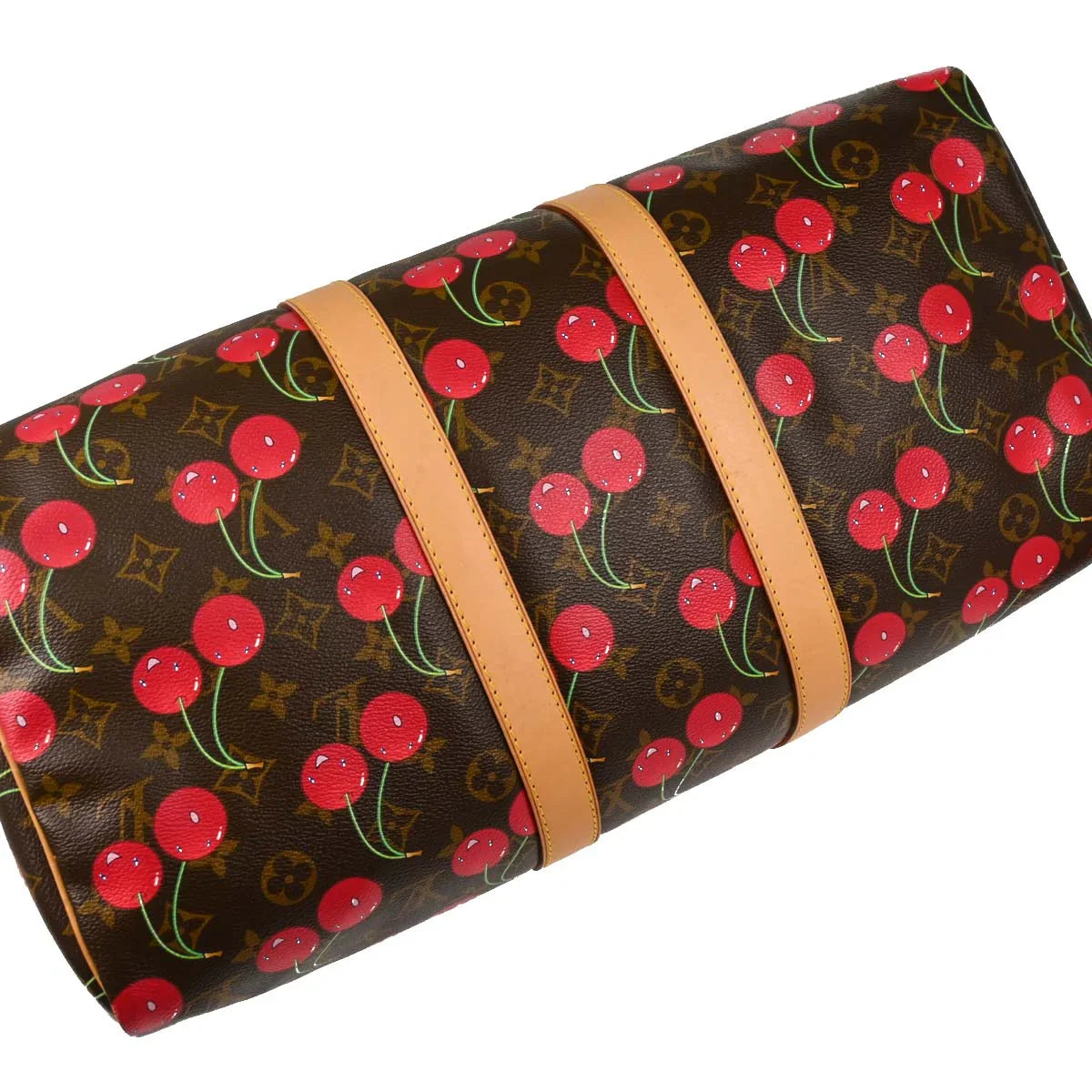 Louis Vuitton 2005 Monogram Cherry Keepall 45 M95011