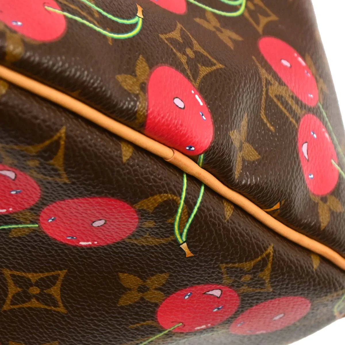 Louis Vuitton 2005 Monogram Cherry Keepall 45 M95011