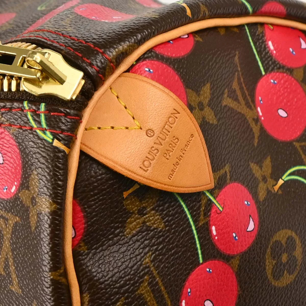 Louis Vuitton 2005 Monogram Cherry Keepall 45 M95011
