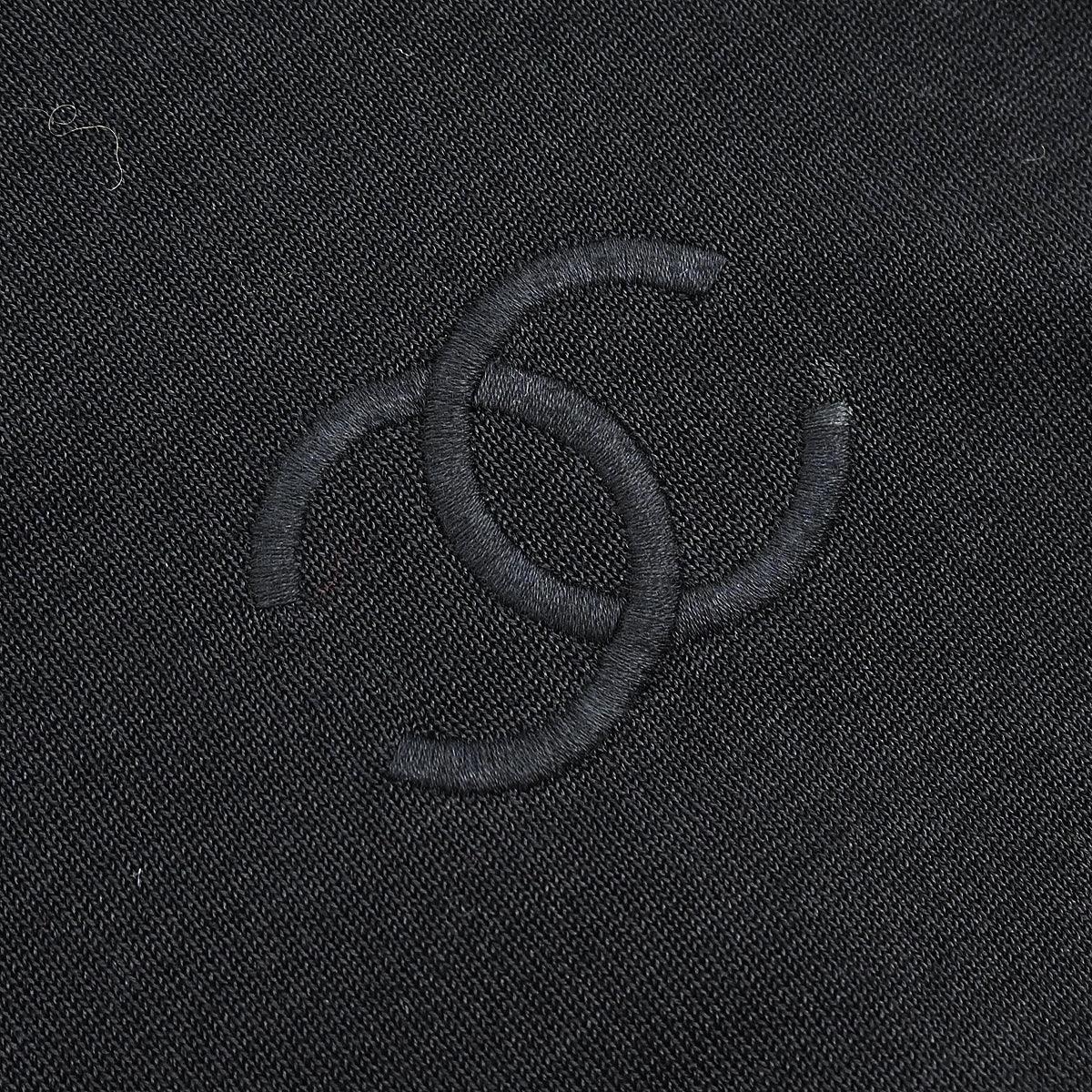 Chanel Short Sleeve T-shirt Top Black #40