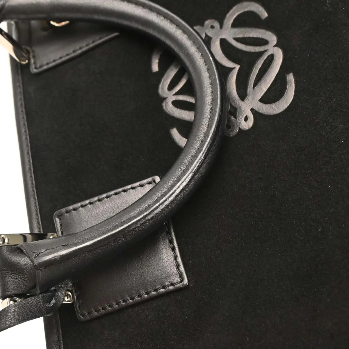 Loewe 2007 Suede Amazona 28 Handbag