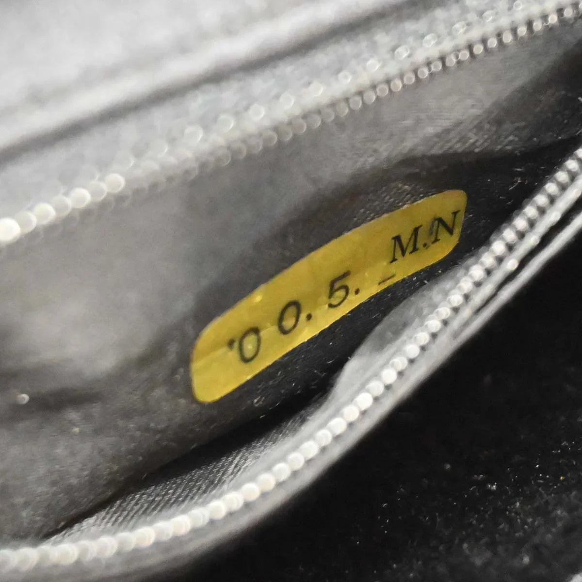 Chanel Black Satin Shoulder Bag